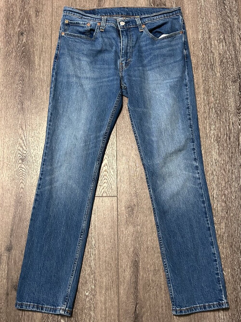 Levis 511 Men Blue Jeans Size 34 X 32 Denim Pants